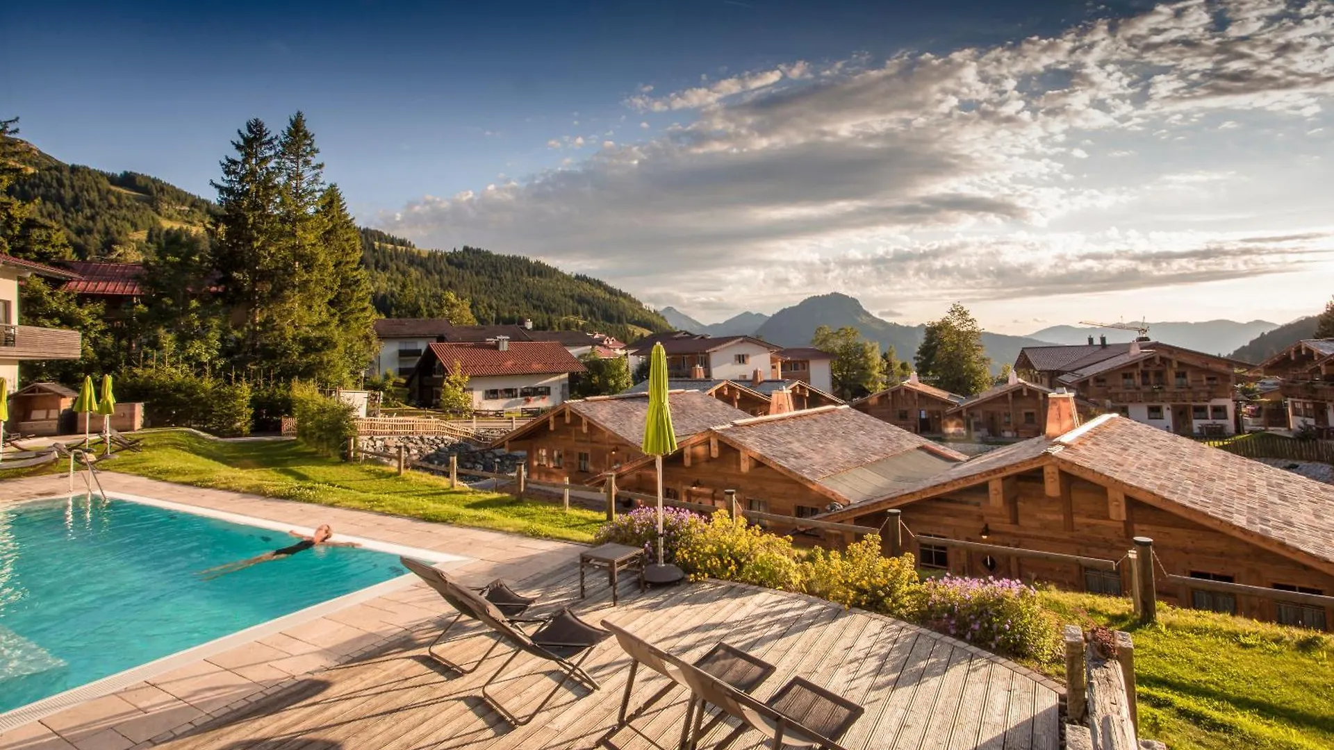 Alpin Lodges - Moderne Appartements Mit Zugang Zu 3000 Qm Spa Panoramahotel Oberjoch Bad Hindelang