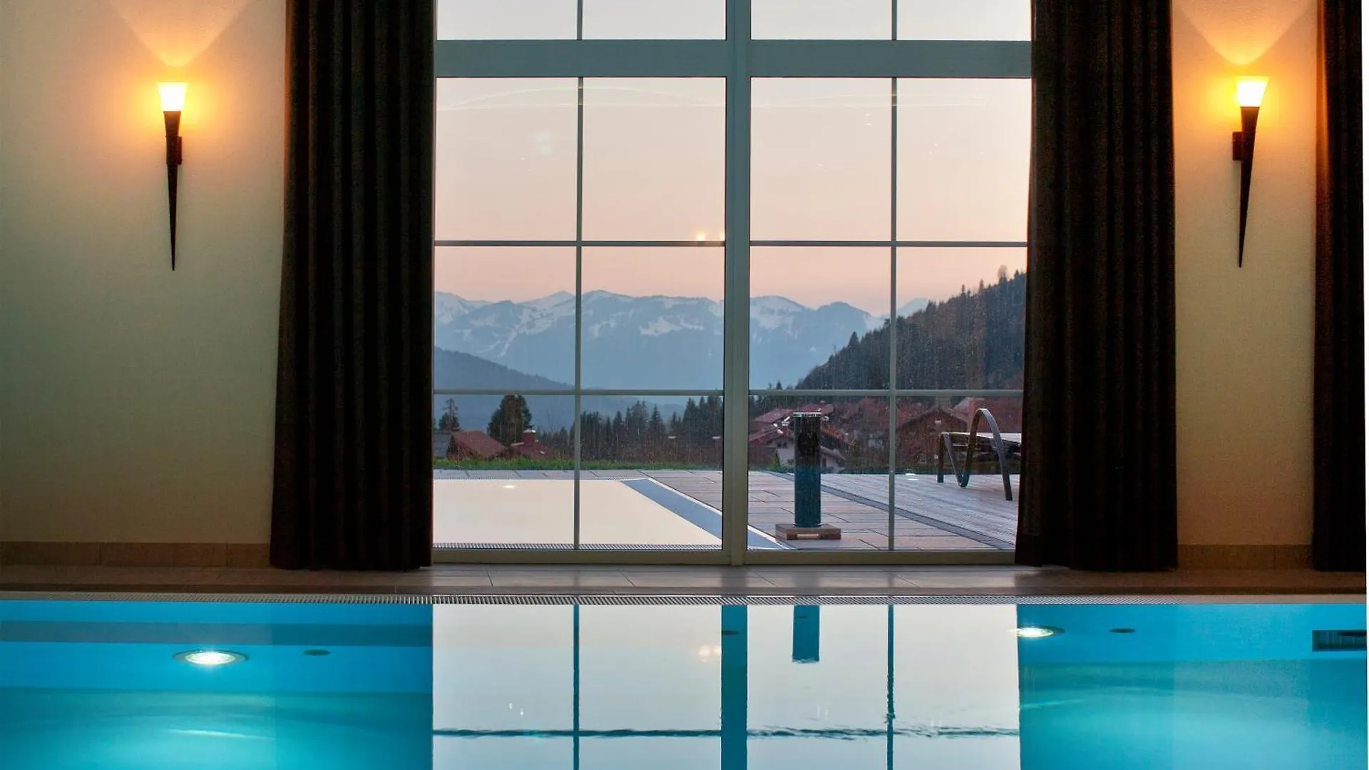 Alpin Lodges - Moderne Appartements Mit Zugang Zu 3000 Qm Spa Panoramahotel Oberjoch Bad Hindelang